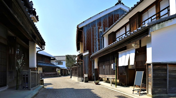 Udatsu townscape in Waki town