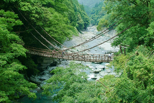 祖谷のかずら橋